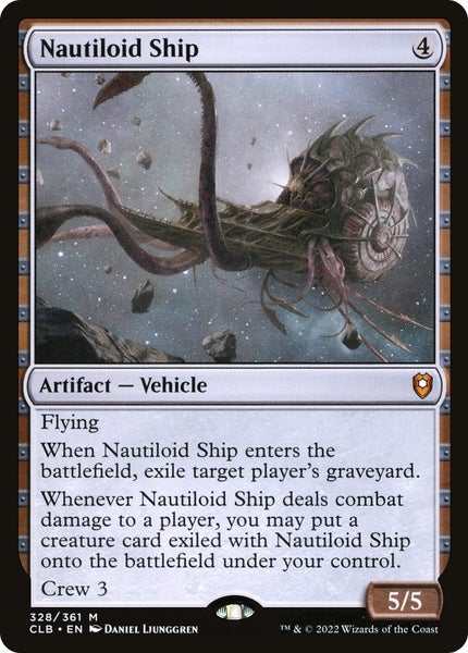 Nautiloid Ship (CLB-328) - Commander Legends: Battle for Baldur's Gate - Magi... Carousel 1