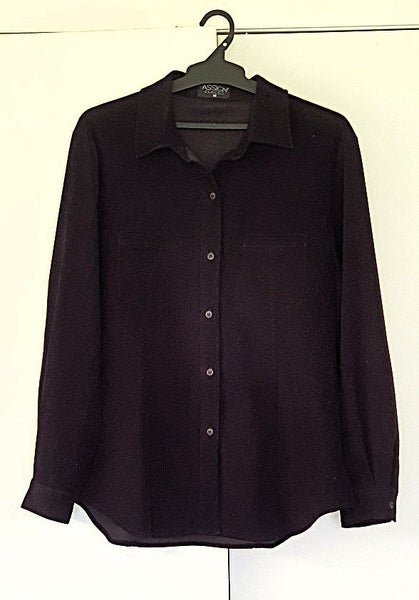 Black Velvet 'Suede' Shirt/Jacket - Western Style, Feminine Shape Carousel 1