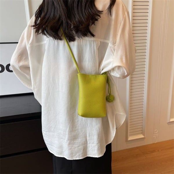 Small Crossbody Bag For Girls New Style Green Mini Mobile Phone Bag Carousel 2