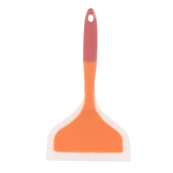 Food Grade Silicone Spatula High Temperature Resistant Cooking Spatula (Orange) Carousel 4