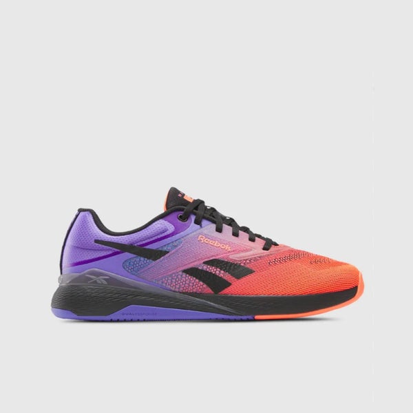 Reebok Nano X5 Black Orange Purple Men Unisex Cross Training Shoes 100225443 Carousel 1
