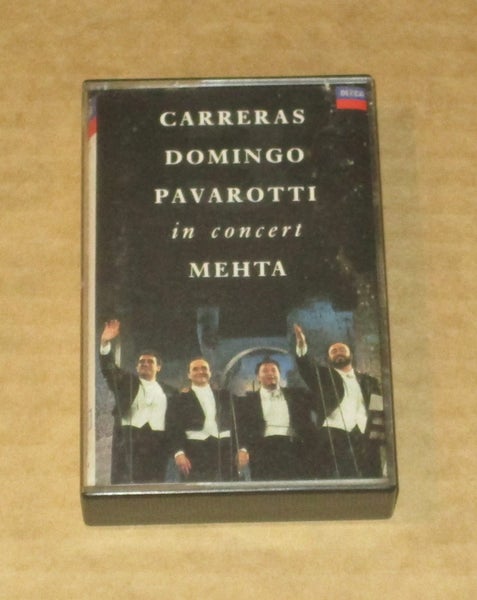 Carreras, Domingo, Pavarotti, Mehta – In Concert - Cassette Carousel 1