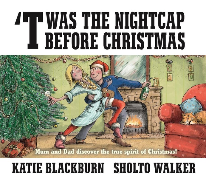 'Twas the Nightcap Before Christmas by Katie Blackburn - Hardcover Carousel 1
