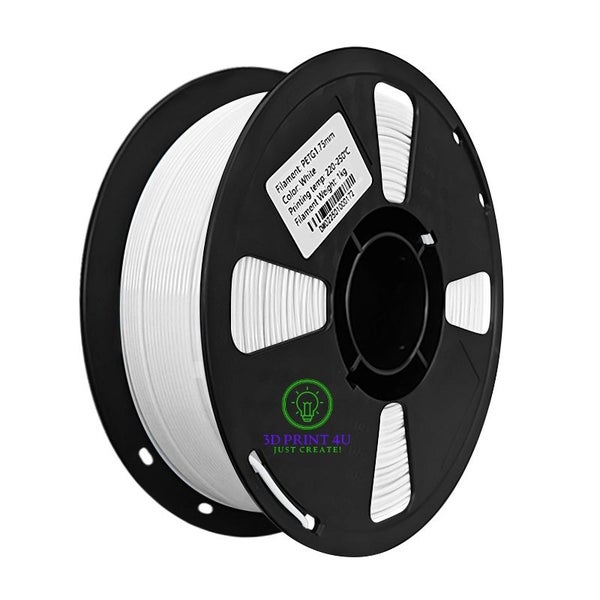 3D Printer PETG Filament - WHITE Carousel 1
