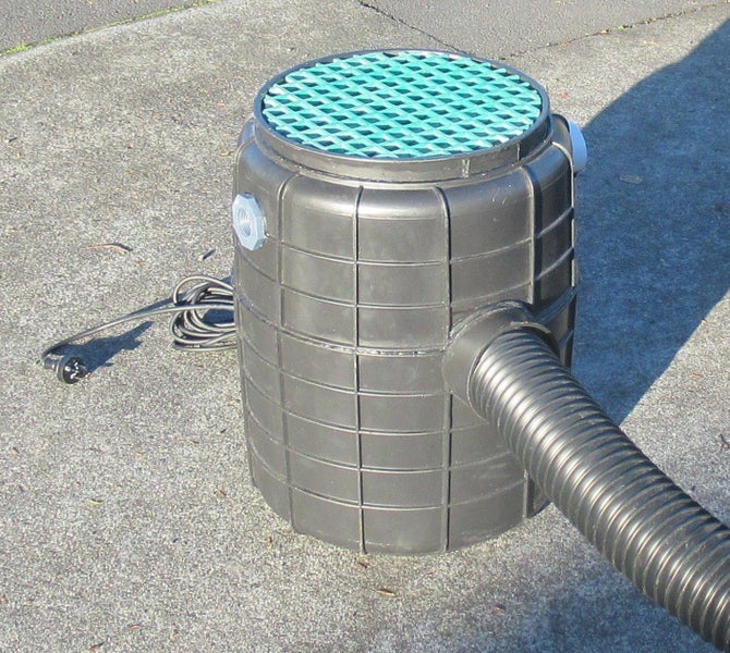 drainage sump with pump Carousel 1