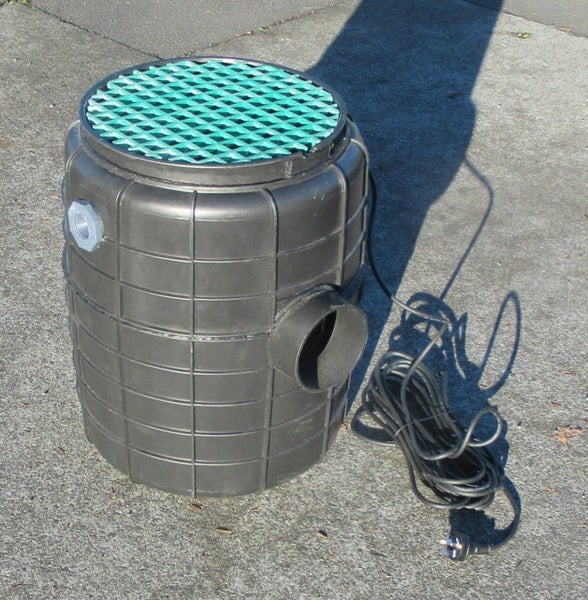 drainage sump with pump Carousel 2