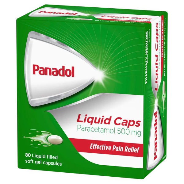 Panadol Liquid Capsules 80 Pack Carousel 1