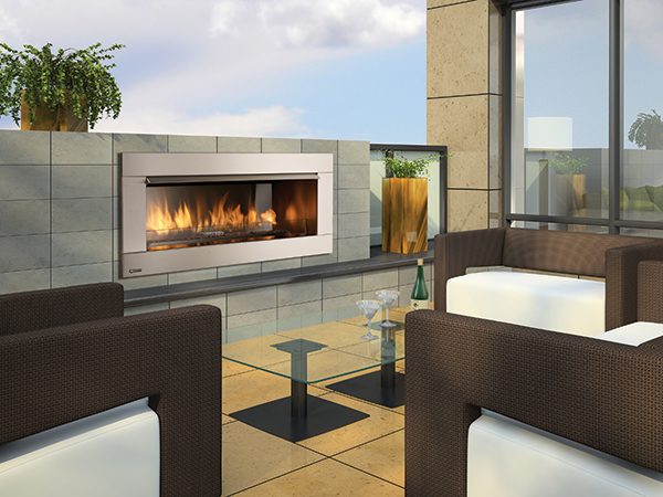 REGENCY HORIZON LP OUTDOOR FIRE C/W SS FASCIA Carousel 1