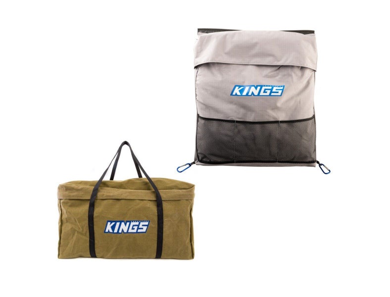 Adventure Kings Universal Camping Storage Bag + 400GSM Canvas Campfire BBQ Bag Carousel 1