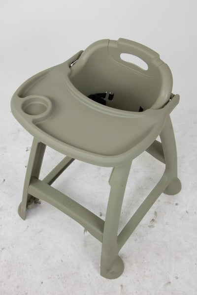 Baby High Chair with Tilting Dinner Tray - Heavy Duty Plastic Build Carousel 8