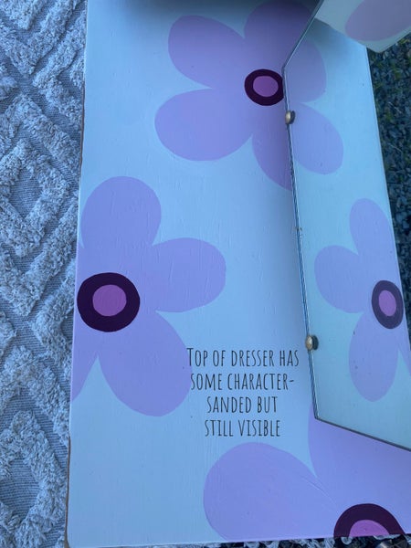 Flower Dressing table with mirror Carousel 8