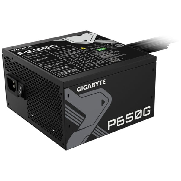 Gigabyte P650G 650W Power Supply 80 Plus Gold - Fixed Cable - 5 Years Warranty Carousel 2