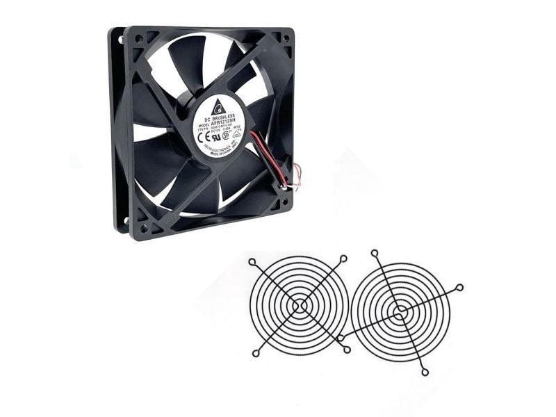 New For AFB1212SH 12CM 120MM 12025 DC 12V 0.80A Cooling Fan 120x120x25mm 2-p Carousel 1
