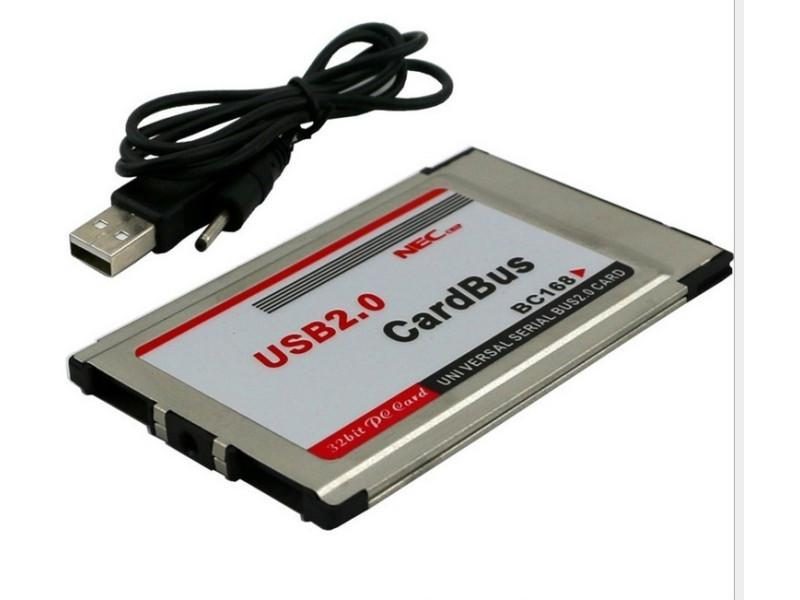 Pcmcia To Usb 2 Ports Usb 2.0 Cardbus Carousel 1