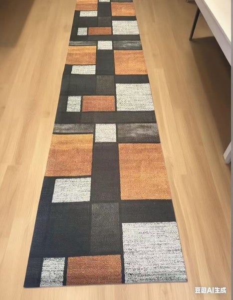 Aroha Geometric Modern Design Hallway Runner Carousel 1