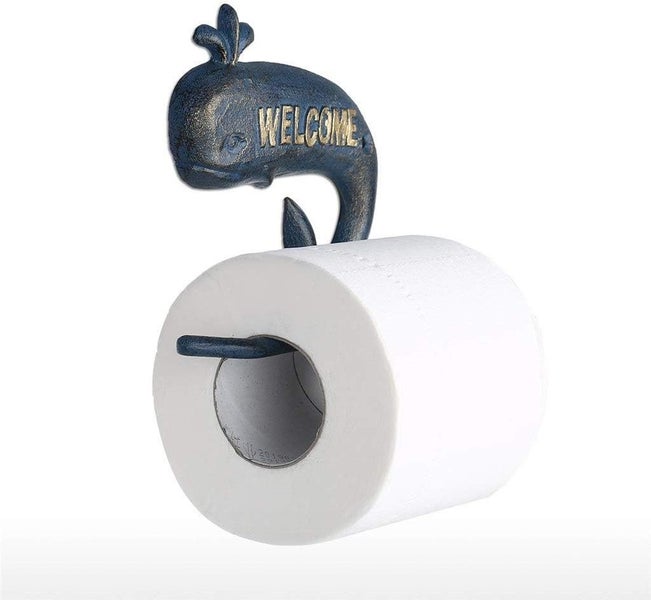 Cast Iron Paper Towel Holder Whale Paper Holder Carousel 1