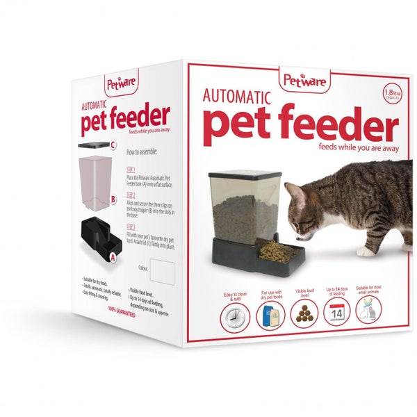 Cat Feeder Petware Automatic Feeder for Cats Carousel 1