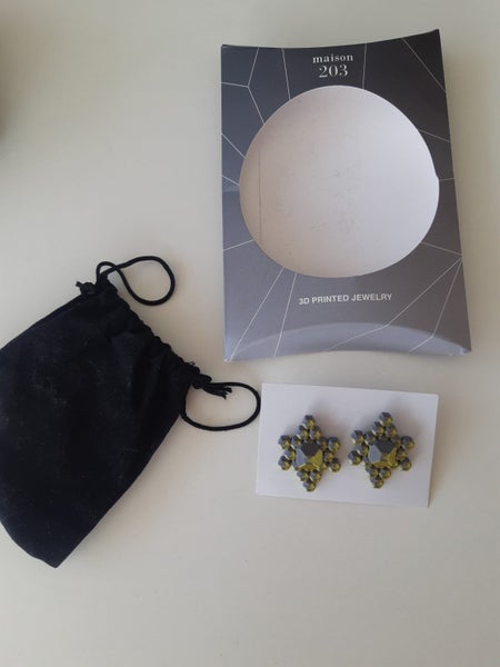 Stunning earrings from Italian Design House, Maison 203 – NEW Carousel 2