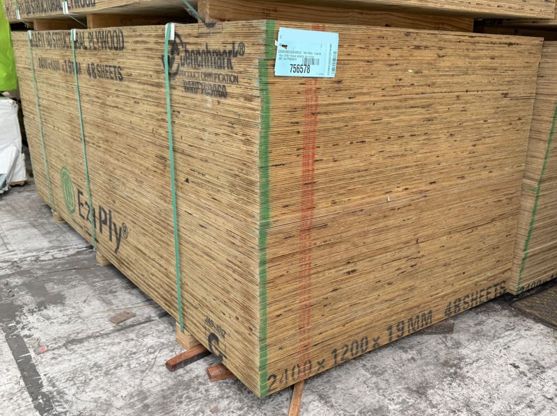 STRUCTURAL PLY, CD GRADE, F8, 2400 x 1200 x 17mm, H3.2, SECONDS - 53 SHEETS Carousel 1