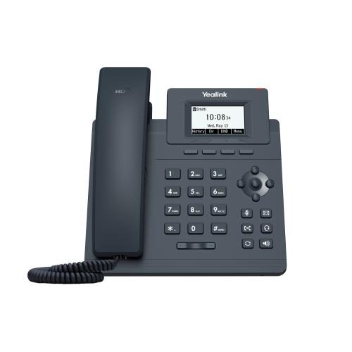 Yealink T30P 1-Line IP Desk Phone with 2.3" Screen, PoE [1301048] Carousel 1