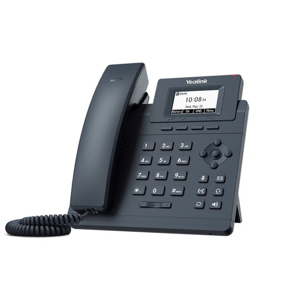 Yealink T30P 1-Line IP Desk Phone with 2.3" Screen, PoE [1301048] Carousel 2