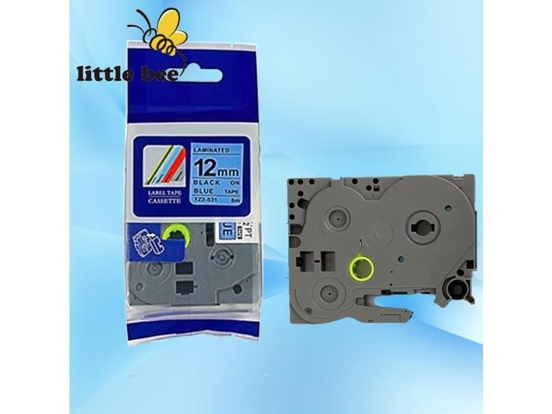 Multicolor Compatible Laminated Tze 231 Tze231 12mm Black On White Tape Tze-231 Carousel 1