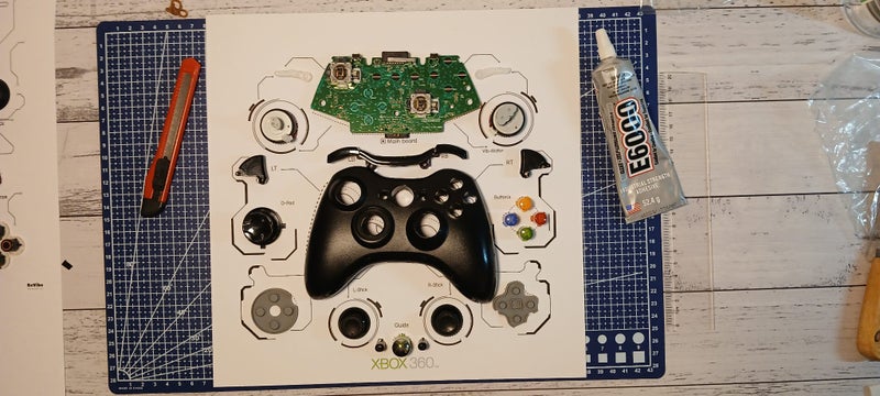 Unique Deconstructed Xbox 360 Controller Art! Carousel 4