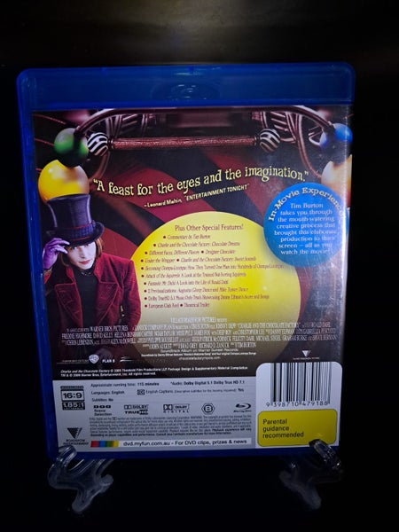 Charlie and the Chocolate Factory BLU RAY63624970949763111