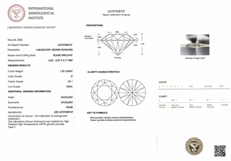 $1 RES ~ $1980 Value * 1.20ct Diamond Round Brilliant VS1 Carousel 14