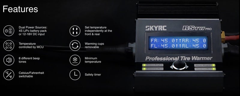 SKYRC TIRE WARMER Carousel 3