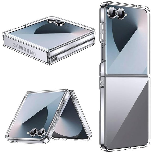 Clear Thin Protection Case for Samsung Galaxy Z Flip 7 Carousel 1