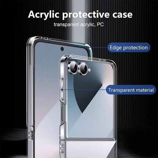 Clear Thin Protection Case for Samsung Galaxy Z Flip 7 Carousel 2