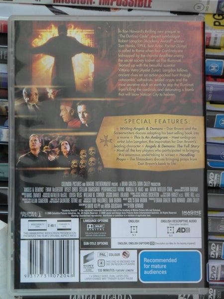 Angels and Demons * DVD * CRIME MYSTERY THRILLER * * * * CHECK MY OTHER LISTINGS Carousel 2