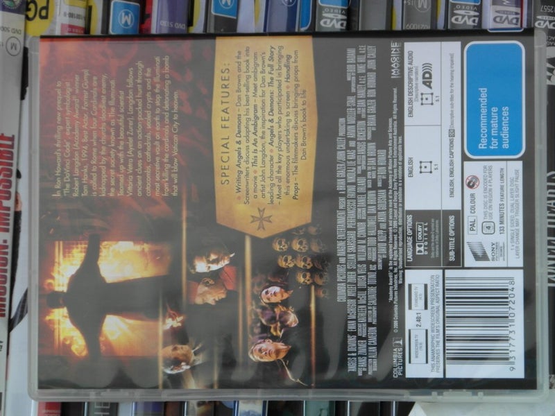 Angels and Demons * DVD * CRIME MYSTERY THRILLER * * * * CHECK MY OTHER LISTINGS Carousel 4