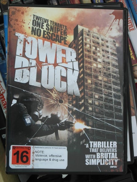 Tower Block * DVD * An UN-USED Item, But... * * ACTION THRILLER * PAL * ZONE 4 Carousel 1