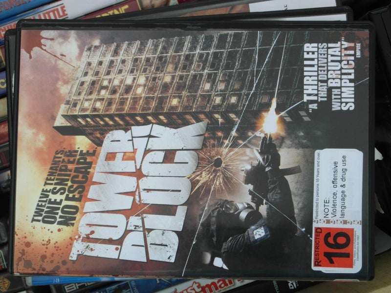 Tower Block * DVD * An UN-USED Item, But... * * ACTION THRILLER * PAL * ZONE 4 Carousel 4