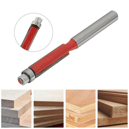 Flush Trim Router Bit 1/4'' Shank Set Carousel 2
