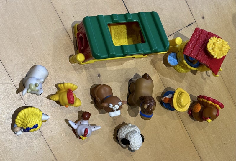 Little People Animals and Farm pieces (Fisher Price) Carousel 2