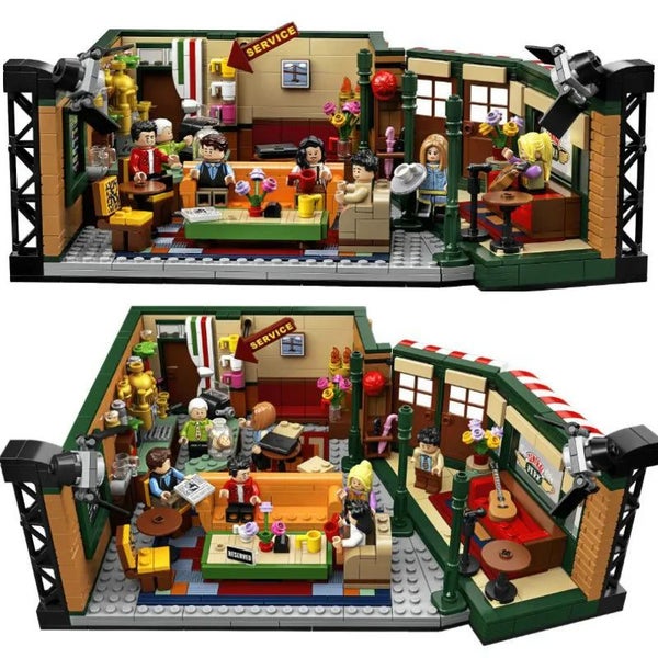 NNEOBA Classic TV American Friends Model Building Carousel 2
