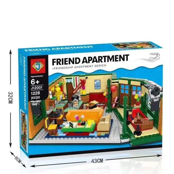 NNEOBA Classic TV American Friends Model Building Carousel 5