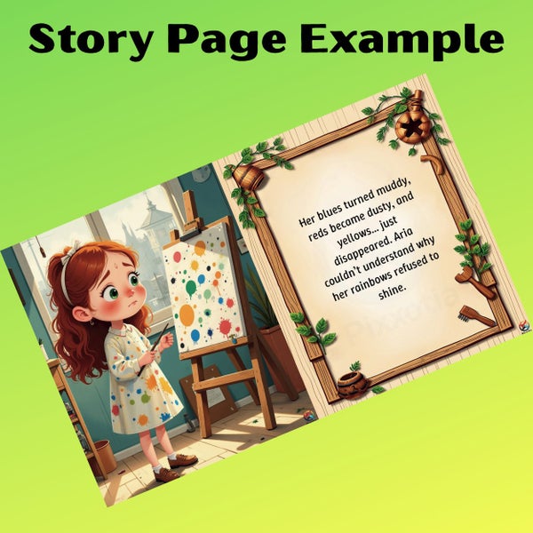 The Girl Who Painted Rainbows | Kids Story PDF | Joyful Story for Ages 3-8 | ... Carousel 2
