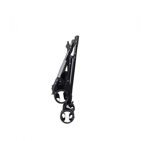 Large Pet Stroller Dog Cat Travel Carrier Pram Foldable Pushchair Outdoor Carousel 4