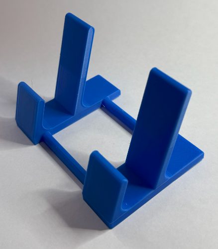 Computer Keyboard Display Stand - Blue Carousel 1