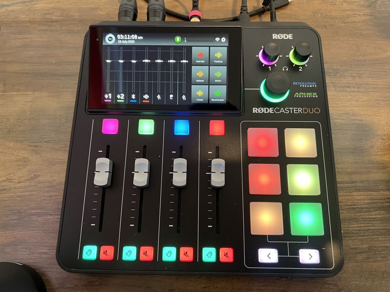 Entire RODE Podcast Duo Audio Setup (used twice) Carousel 2