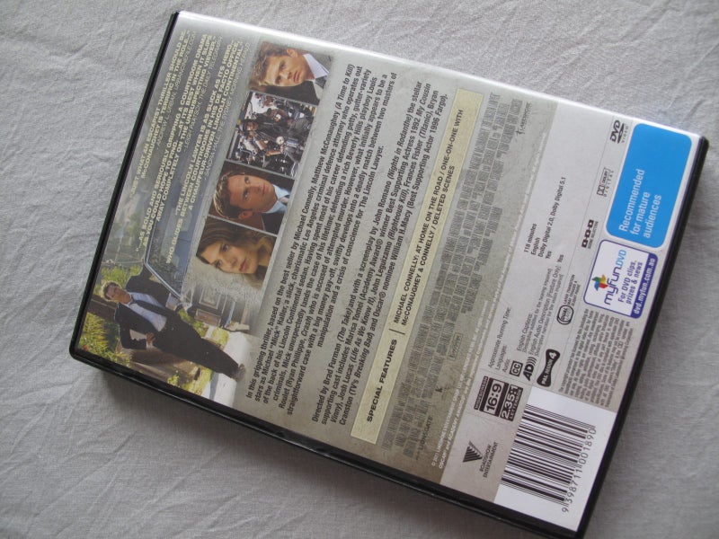 The Lincoln Lawyer (Matthew McConaughey) DVD :) Carousel 2