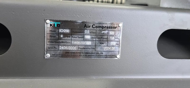 Air Compressor, 5.5HP, Single Phase, 200L Tank Carousel 2
