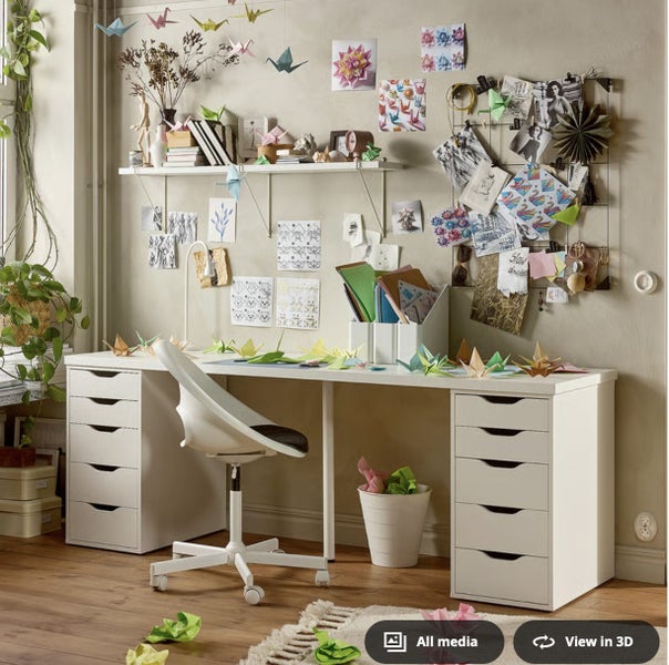 IKEA desk LAGKAPTEN / ALEX 200x60 cm Carousel 1