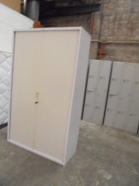 Tambour cabinet White H1980mm Carousel 2