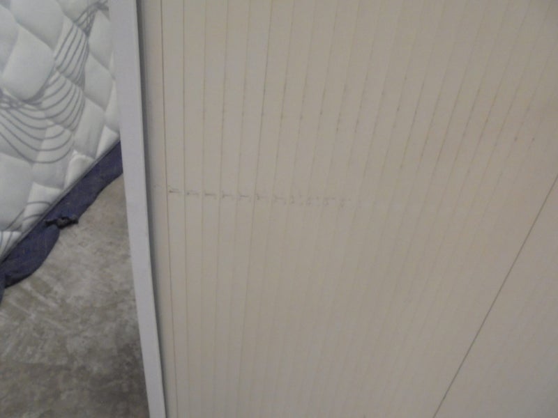 Tambour cabinet White H1980mm Carousel 3