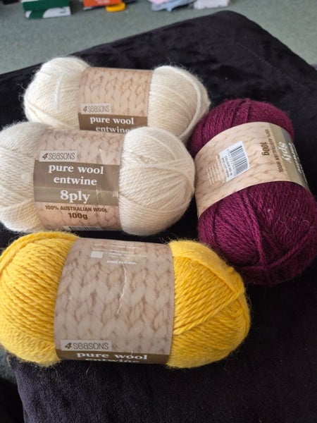 4 seasons 8ply pure wool Carousel 1